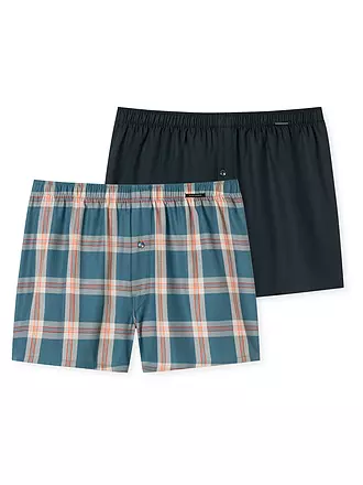 SCHIESSER | Boxershorts lot de 2 assortis 4 | blau